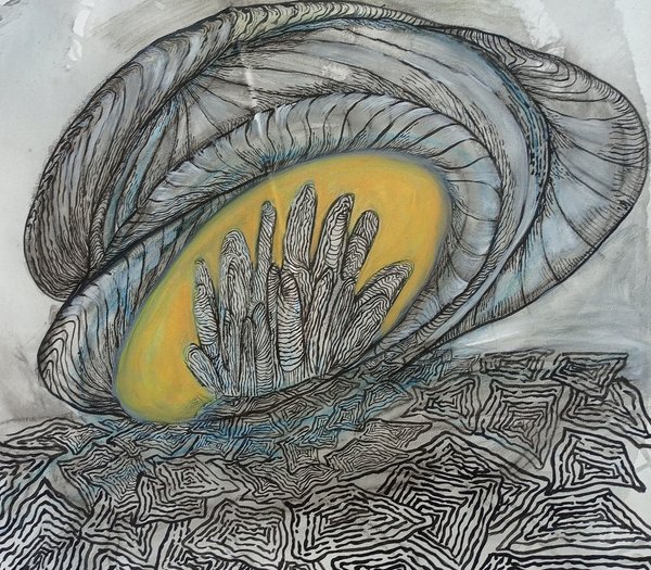 Beyond Form | Abstract Organic Canvas Painting