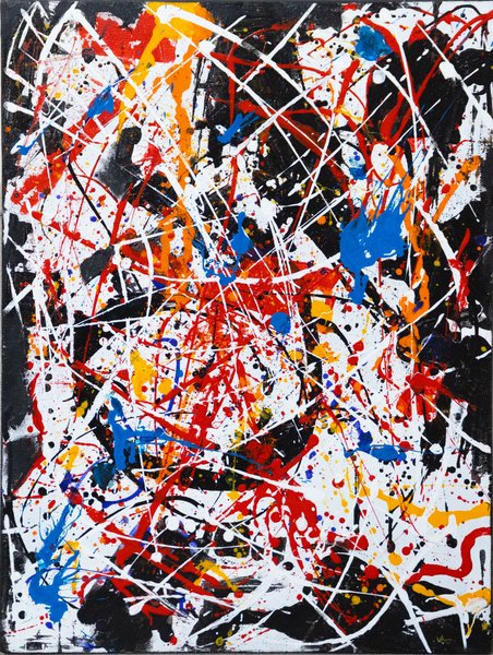 Rhythms of Chaos | Abstract Expressionist Painting