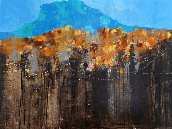 City Of Dreams - 2 | Abstract Urban Landscape Art