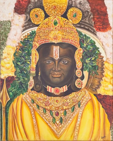 Ram Lalla-divine Grace | Traditional Indian Devotional Art