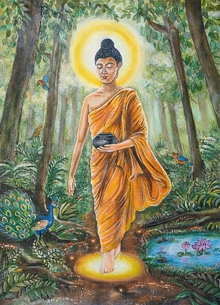 Lord Buddha-reflection & Peace