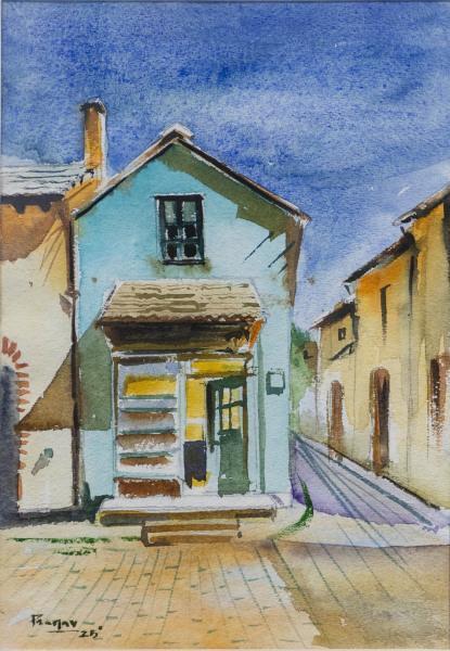 Quiet Street Corner