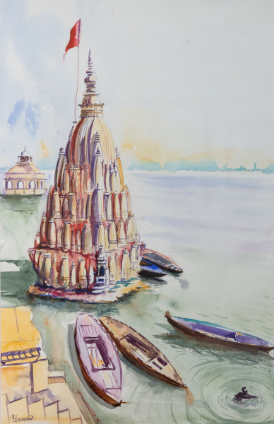 Eternal Waters Of Varanasi