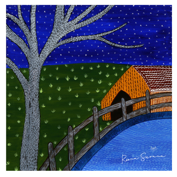 The Night Trail | Folk Art