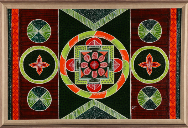 The Circle of Life | Mandala Acrylic Painting