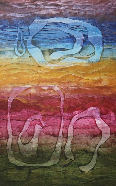 As Above So Below | Original Lyrical Abstraction Painting