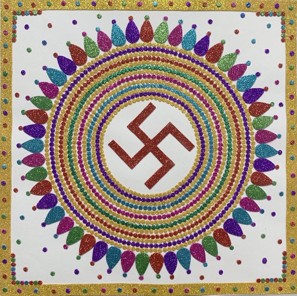 Sacred Geometry | Swastik Mandala Art