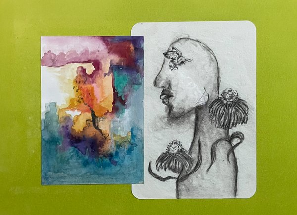 Tamanna | Figurative Floral Art