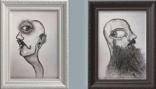 Nigrani | Charcoal Portrait Art