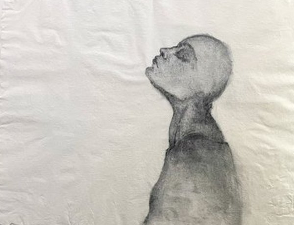 Fakir | Minimalist Charcoal Portrait