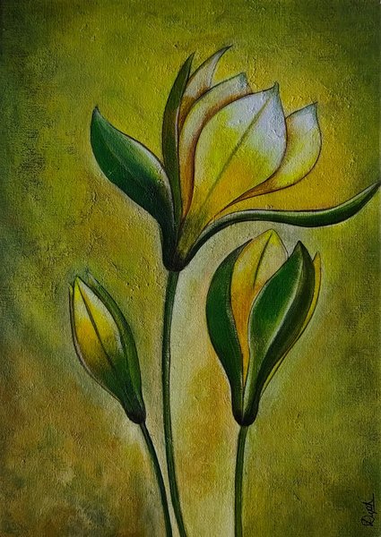 Sonchafa-3 | Floral Painting