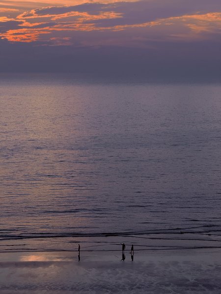 Calm Sea at Dusk