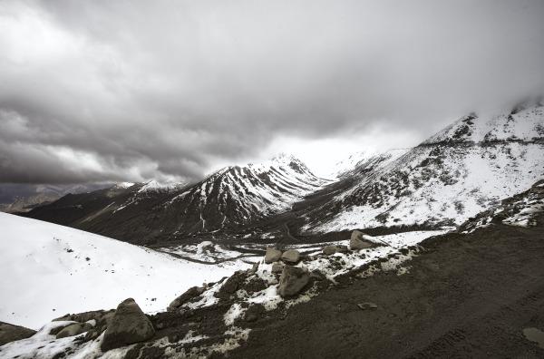 Snow View In Ladakh