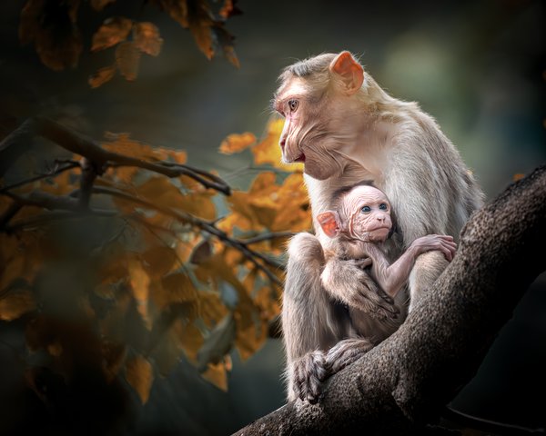 Safe In Her Hands | Wildlife Home Decor